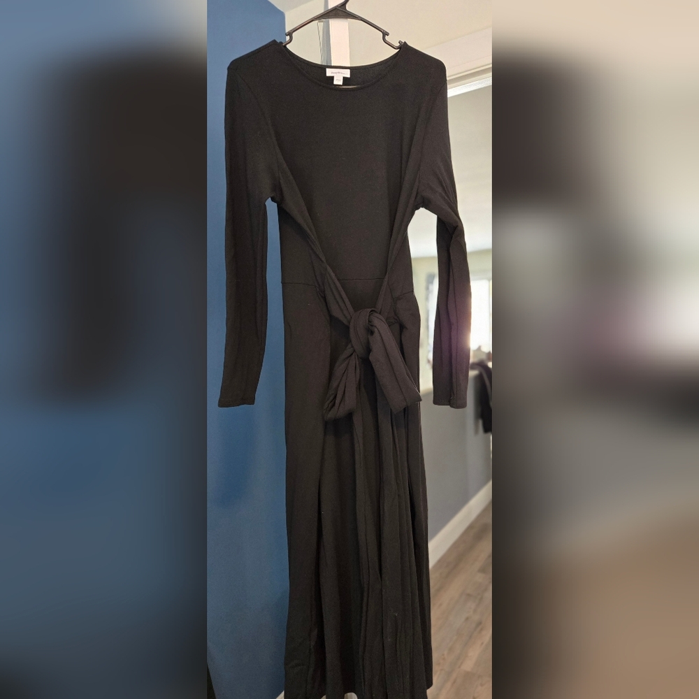 J. Jill Elements Long Wrap Dress